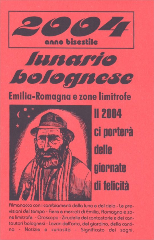 Lunario Bolognese del 2004